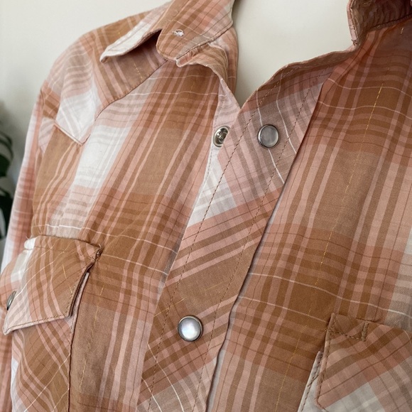 💖 2/$25 Vintage Y2K American Rag CIE Button Up - Picture 2 of 6